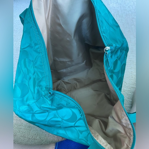 Coach packable nylon weekender tote - Picture 6 of 16